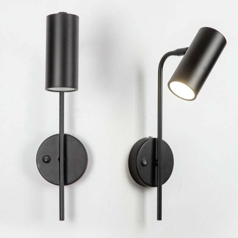 Applique Murale Design Cylindrique avec Bras Articulé | Éclairage Moderne pour Salon 2