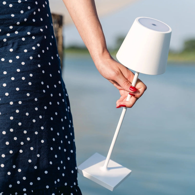 Lampe À Poser Design Sans Fil avec Lumière Douce | Éclairage Moderne pour Ambiance Cozy 3