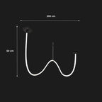 Plafonnier neon 8