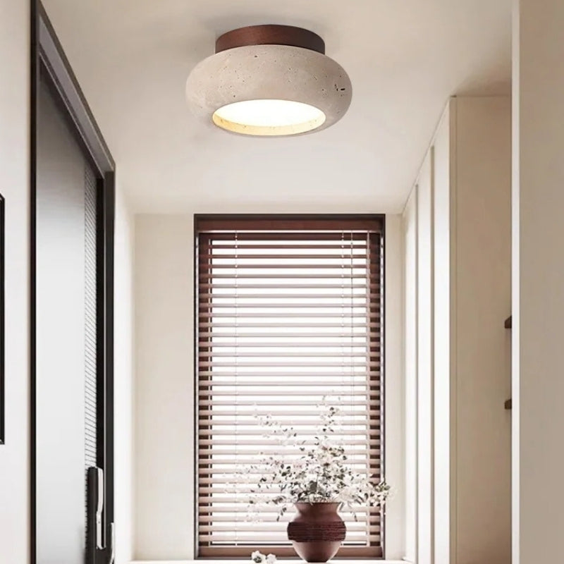 Plafonnier Design en Rotin avec Lumière Douce | Éclairage Bohème pour Salon et Chambre 2