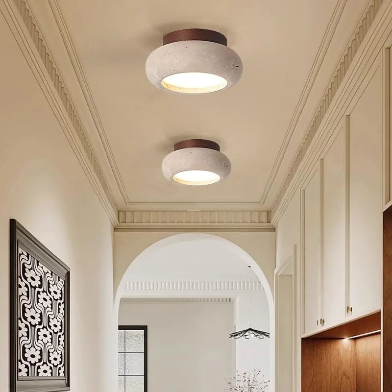 Plafonnier Design en Rotin avec Lumière Douce | Éclairage Bohème pour Salon et Chambre 4