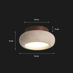 Plafonnier Design en Rotin avec Lumière Douce | Éclairage Bohème pour Salon et Chambre 8