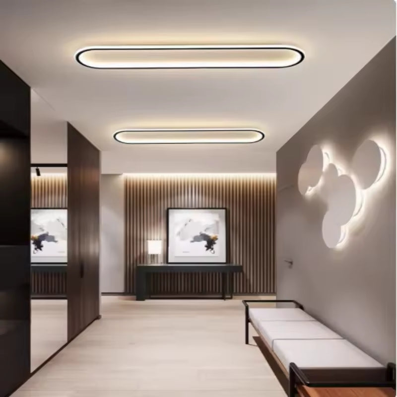 Plafonnier LED Design Épuré avec Luminosité Optimale | Éclairage LED pour Salon et Intérieurs Modernes 1