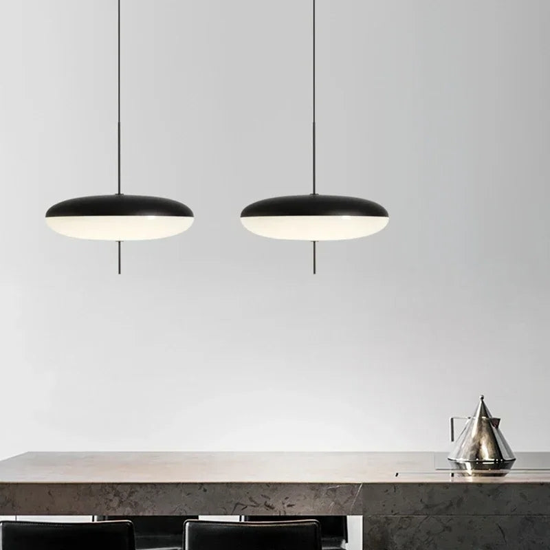Plafonnier LED Design Moderne avec Lumière Douce | Éclairage Chaleureux pour Salon 1