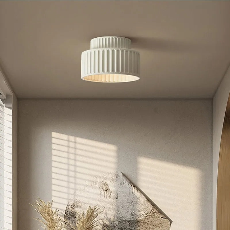 Plafonnier LED Design en Céramique avec Éclairage Homogène | Idéal pour Salon et Cuisine 0