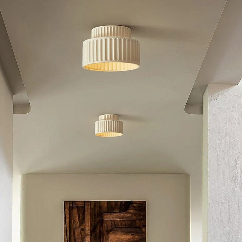 Plafonnier LED Design en Céramique avec Éclairage Homogène | Idéal pour Salon et Cuisine 3